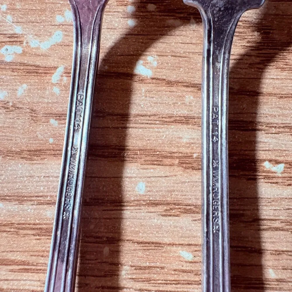 Vintage Silverplate Cocktail Fork collection Lot of 4